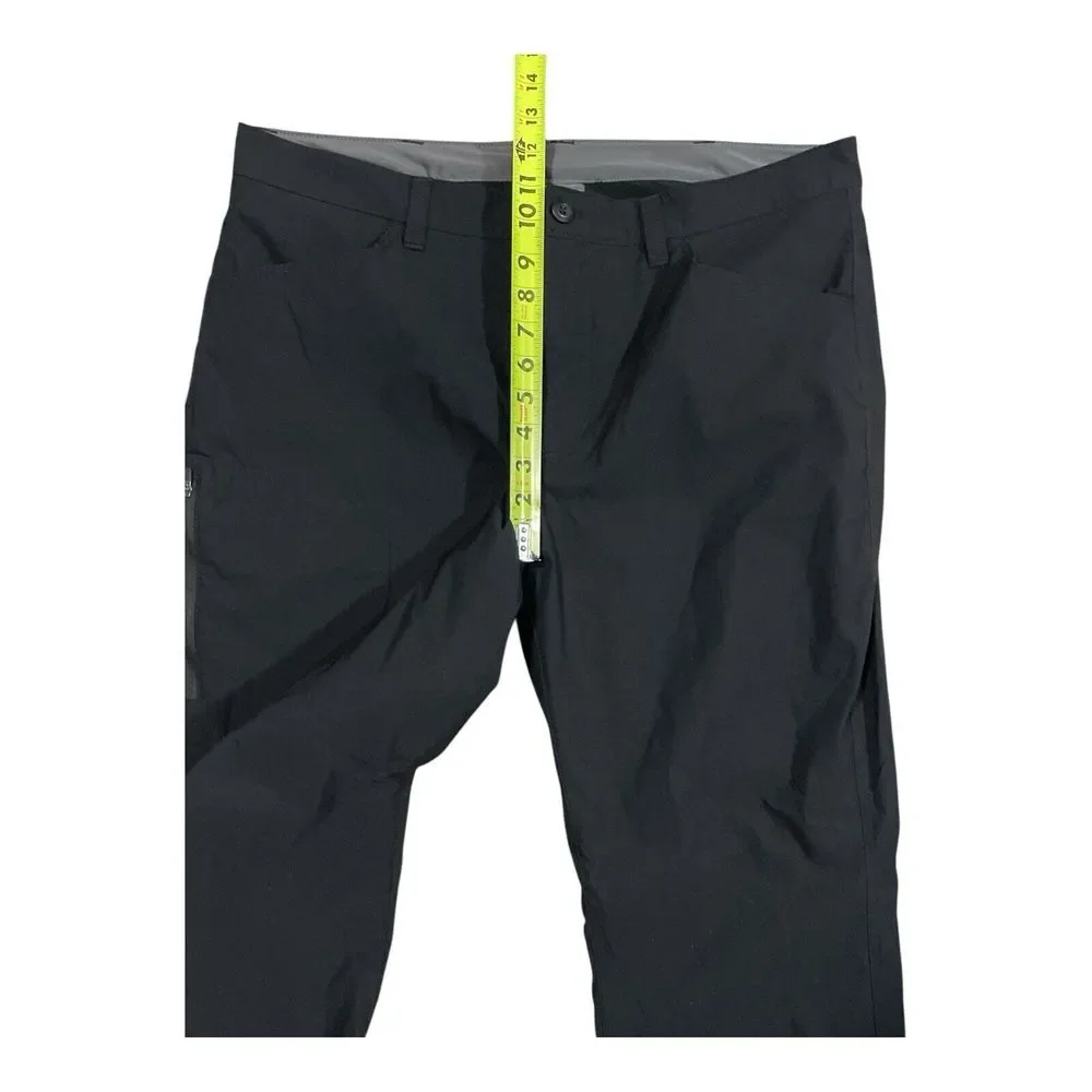 Eddie Bauer Fleece Lined Pants‎ Size 38x30 Black Men's Hike Hunt